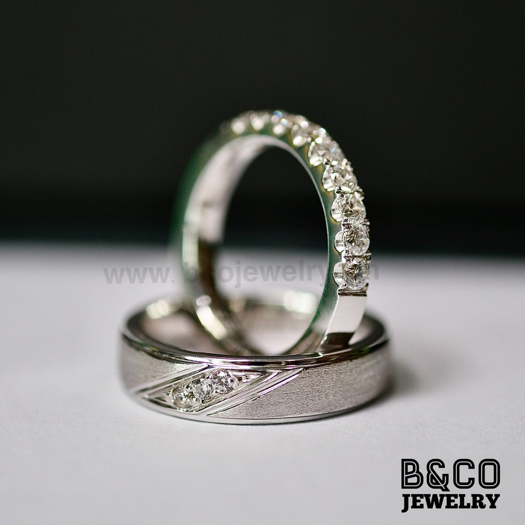 B&Co Jewelry Wedding Ring Petite Venise Wedding Rings